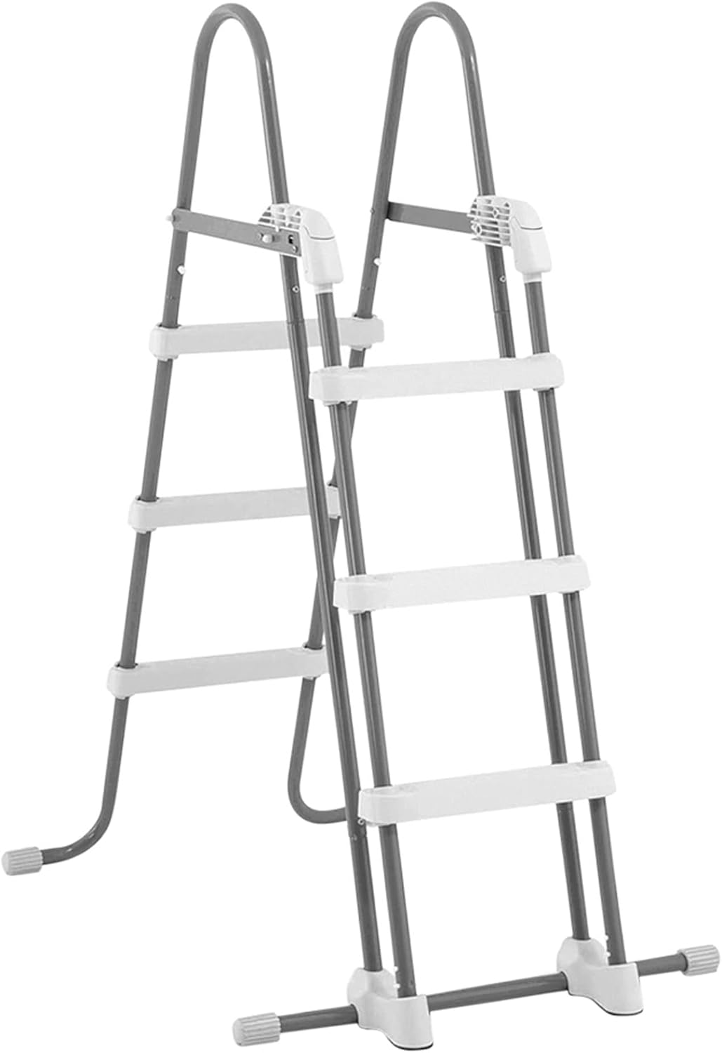 Intex 26792NP – Piscina Fuori Terra Prisma Frame Rettangolare, Pompa Filtro 3785 L/h, Scaletta, Telo Base e Copertura, 10874 L, Acciaio e PVC, Grigio, 488x244x107 cm